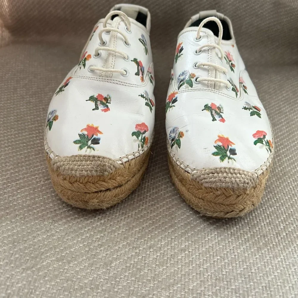 Yves Saint Laurent Prairie Floral Espadrille Sneakers